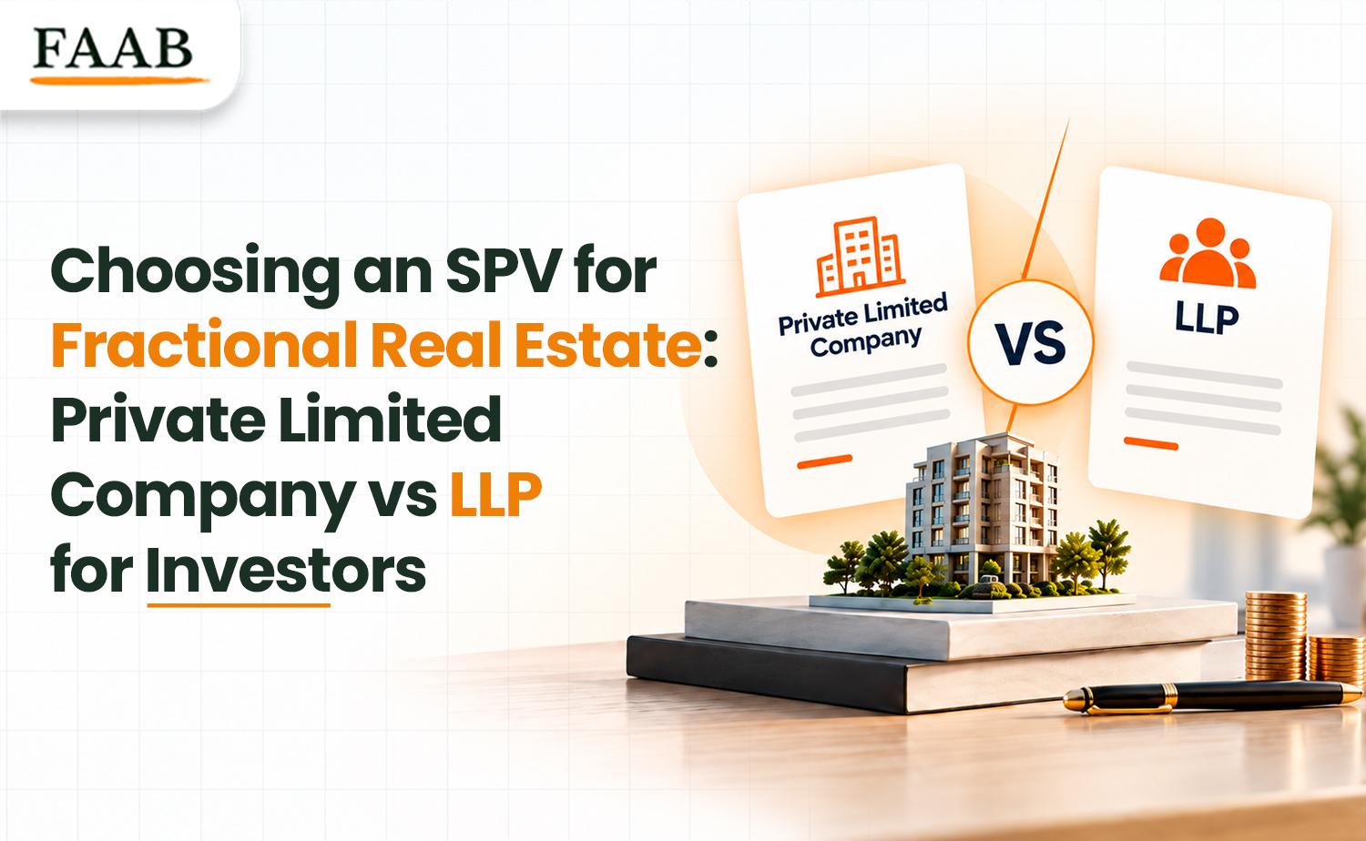 Private Limited Company versus LLP comparison for a fractional real estate SPV